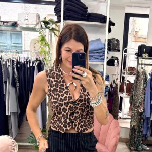 Gilet-elasticizzato-animalier-Imperial