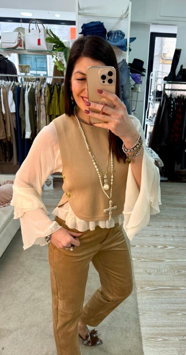 Gilet in maglia Imperial