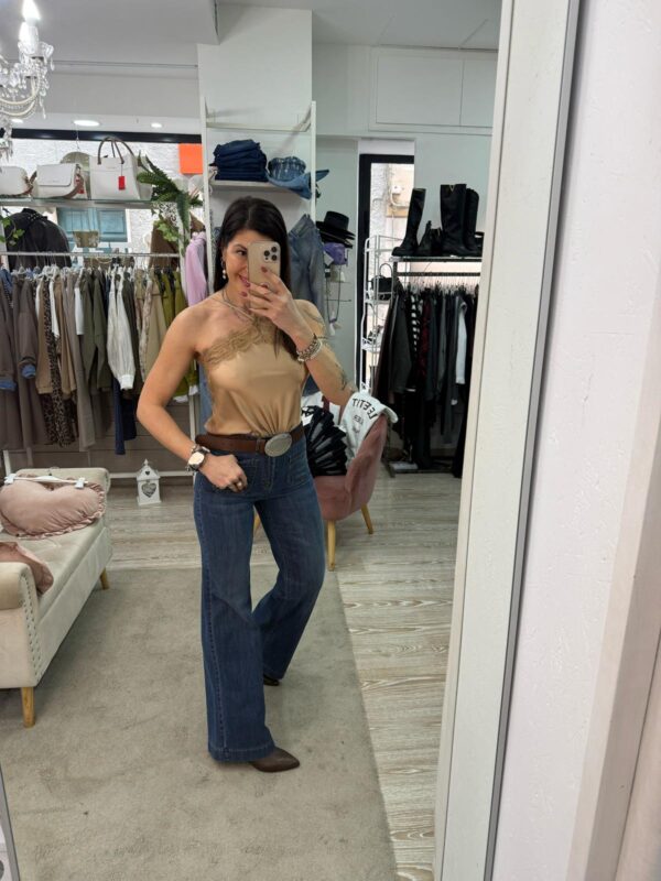 Jeans modello Flared Susy Mix